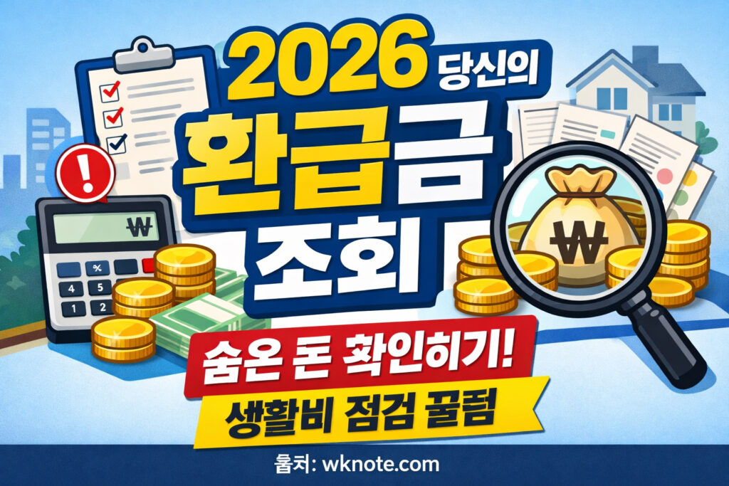 환급금 조회를 설명하는 체크리스트 내용 썸네일